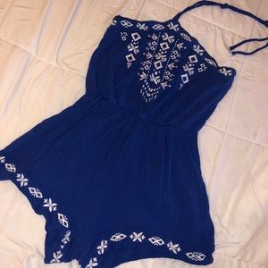 Blue romper